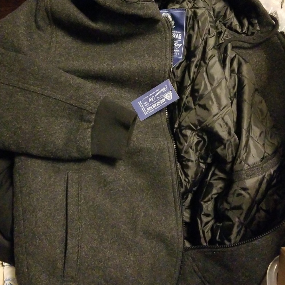 Wool men jacket American rag